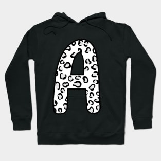 cheetah print “A” (alpha) Hoodie